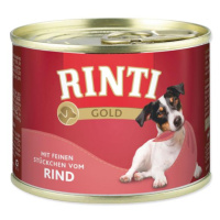 Konzerva Rinti Gold Adult hovězí 185g