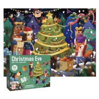 mamido Dětské puzzle Vánoční přípravy 60 dílků