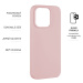 FIXED Story silikonový kryt Apple iPhone 14 Pro růžový