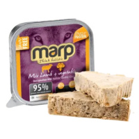 Marp Mix vanička pro psy jehně+zelenina 16x100 g (15 + 1 ZDARMA)
