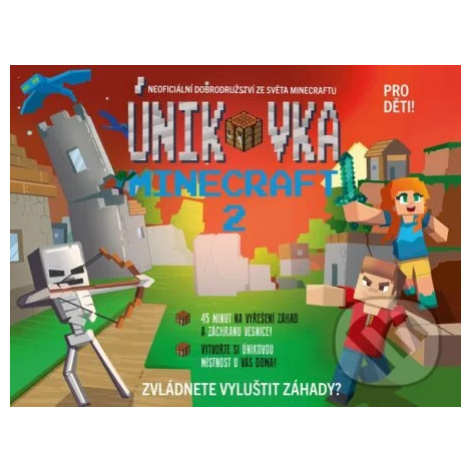 Únikovka - Minecraft 2 - kniha z kategorie Úkoly pro děti Computer Press