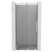 MEXEN/S Velar posuvné sprchové dveře 110, transparent, bílá 871-110-000-01-20