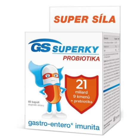 GS Superky probiotika 60 kapslí Green Swan