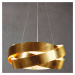 Marchetti Závěsné svítidlo Pura LED s plátkovým zlatem 60 cm