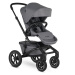 EASYWALKER Kočárek kombinovaný Jimmey Iris Grey XXL AIR + RWS + Jackey XL Shadow Black