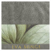 Bavlněná froté osuška s bordurou SILVA 70x140 cm, šedá, 485 gr Eva Minge