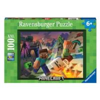 Minecraft: Monstra z Minecraftu 100 dílků Ravensburger