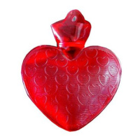 Adonis Termofor plastová ohřívací láhev Srdce