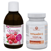 Lipozomal Vit.C 1000mg cps.60+Cranvita 250ml