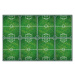 Procos Ubrus fotbal zelený - 120 x 180 cm