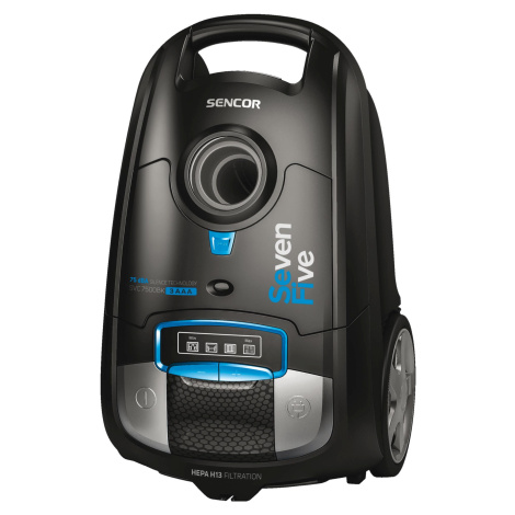 Sáčkový vysavač Sencor SVC 7500BK 3AAA