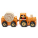 CUBIKA 15351 Traktor s vlekem dřevěná skládačka s magnetem