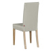Dekoria Potah na židli IKEA  Harry, krátký, světle šedá směs, židle Harry, Loneta, 133-65