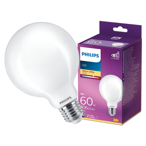 LED žárovka LED G93 E27 7W = 60W 806lm 2700K Teplá PHILIPS