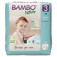 BAMBO Nature Pleny jednorázové 3 M (4-8 kg) 28 ks