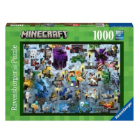 Ravensburger puzzle 171880 Challenge Puzzle: Minecraft 1000 dílků