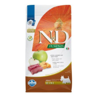 N&D Pumpkin DOG Adult Mini Venison & Apple 2kg