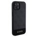 Guess PU 4G Stripe MagSafe kryt iPhone 15 černý