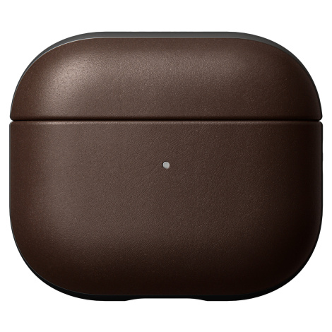 Nomad kožený ochranný kryt pro Apple AirPods 3, hnědá - NM01001485