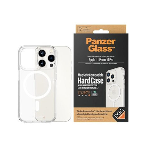 PanzerGlass HardCase MagSafe Apple iPhone 15 Pro s ochranou vrstvou D3O