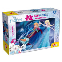 Oboustranné puzzle Maxi 35 dílků Frozen. Zmrazené 66711 LISCIANI