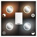 Hue LED White Ambiance Nástěnné koupelnové svítidlo se zrcadlem Philips Adore BT 34186/31/P6 40W