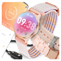 Chytré Hodinky Dámské Hodinky Hovory Pl Menu Sport Smart Watch 3 Sms Řemínky