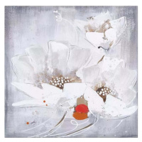 Ručně malovany obraz Květy PB346ZI StarDeco, 60x60 cm