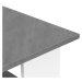 MODERNHOME Konferenční stolek Fairy 60 cm bílo-šedý
