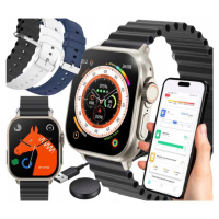 Chytré Hodinky hodinky Sms Hovory Kroky Puls 3 Řemínky Smart Watch