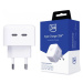 Nabíječka 3MK Hyper Charger 35W 2xUSB-C QC wall charger