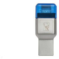 Kingston čtečka karet, MobileLite 3C UCB-C + USB 3.0 microSD card reader - čtečka mikro SD karet