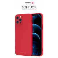 Zadní kryt Swissten Soft Joy pro Xiaomi 12/12X, červená