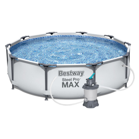 Bestway 56406PFS Bazén Steel Pro Max 3,05 x 0,76 m s pískovou filtrací STANDARD EVO 3596 l/hod