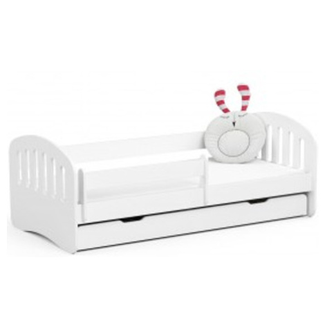 Dětská postel PLAY 180x80 cm - bílá Akord