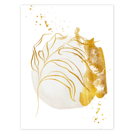 Obraz na zeď - zlatožluté listy INSPIO