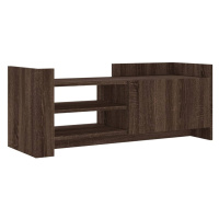 vidaXL TV skříňka hnědý dub 100 x 35 x 40 cm kompozitní dřevo