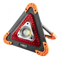 NEO TOOLS 99-076 přenosný trojúhelníkový LED reflektor 10W, 4xAA