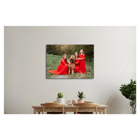 Fotoobraz 70x50 cm z vlastní fotografie, Plátno 100% polyester: 240g/m²