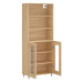 vidaXL Skříň highboard dub sonoma 69,5 x 34 x 180 cm kompozitní dřevo