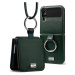 Kryt RINGKE SIGNATURE FOLIO GALAXY Z FLIP 4 DARK GREEN (8809881261256)