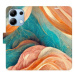 iSaprio flip pouzdro Blue and Orange pro Xiaomi Redmi Note 13