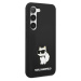 Karl Lagerfeld Liquid Silicone Choupette NFT kryt Samsung Galaxy S23 černý