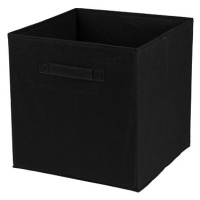Dochtmann Box do kallaxu, úložný, textilní, černý 31 × 31 × 31 cm