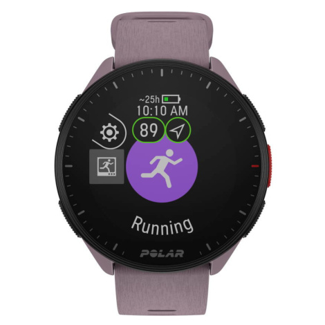Polar Běžecké hodinky Pacer s GPS, velikost S-L, světle šeříková 900102177