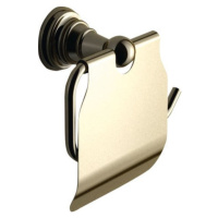 Sapho DIAMOND držák toaletního papíru s krytem, bronz
