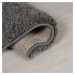 Flair Rugs koberce Kusový koberec Shaggy Teddy Charcoal kruh - 133x133 (průměr) kruh cm