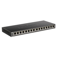 D-Link DGS-1016S 16-port Gigabit Ethernet Switch, fanless