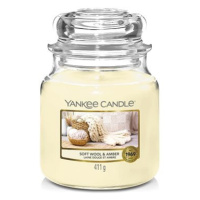 YANKEE CANDLE Soft Wool & Amber 411 g