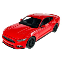 Welly kovový model 2015 ford mustang gt červený 1:24